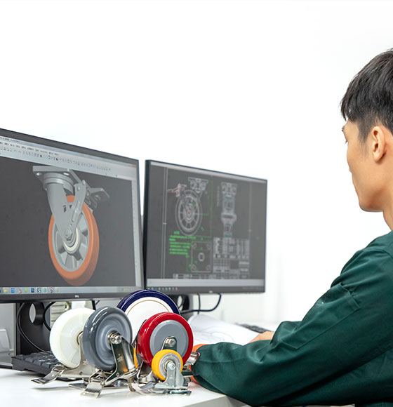 caster-&-wheel-design